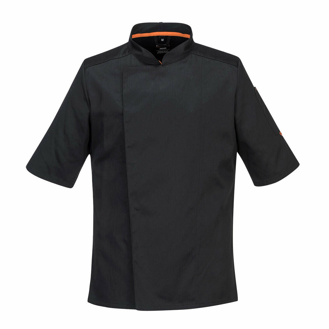 Portwest Mens MeshAir Pro Chefs Jacket S/S Slim Fit Apron Durable Comfy C738