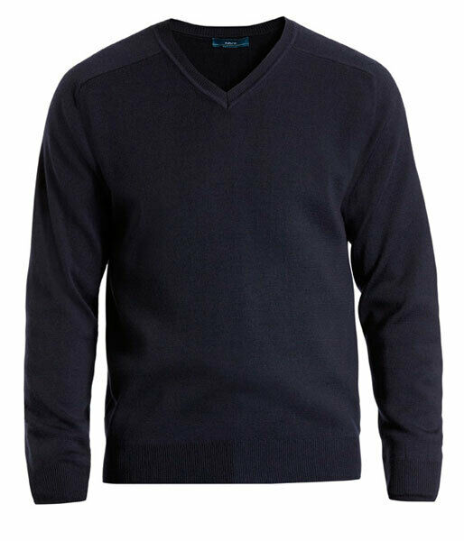 NNT Mens Rich Wool Knit Sweater V-Neck Winter Warm Comfort Long Sleeve CATE28-Collins Clothing Co