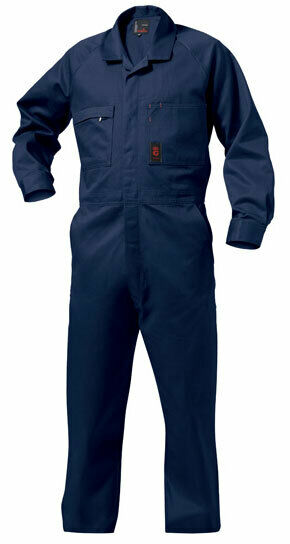 KingGee Mens Combination Drill Overall Classic Coverall Work Reinforced K01010
