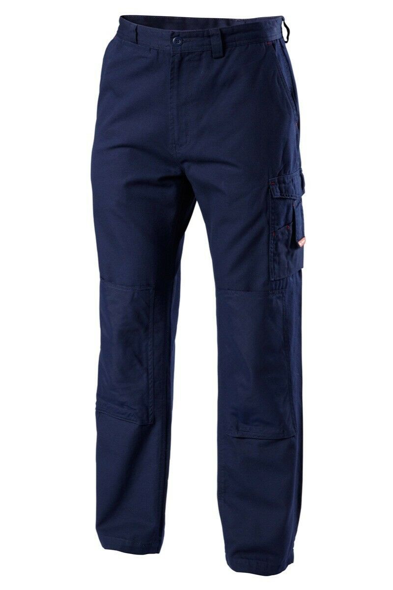Mens Hard Yakka Legends Light Weight Cotton Pants Tough Cordura Strength Y02906-Collins Clothing Co
