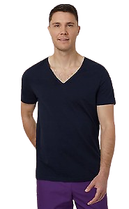 NNT Mens Harris Anti Bac Base Layer Short Sleeve Tee Slim Fit V Neckline CATJET-Collins Clothing Co