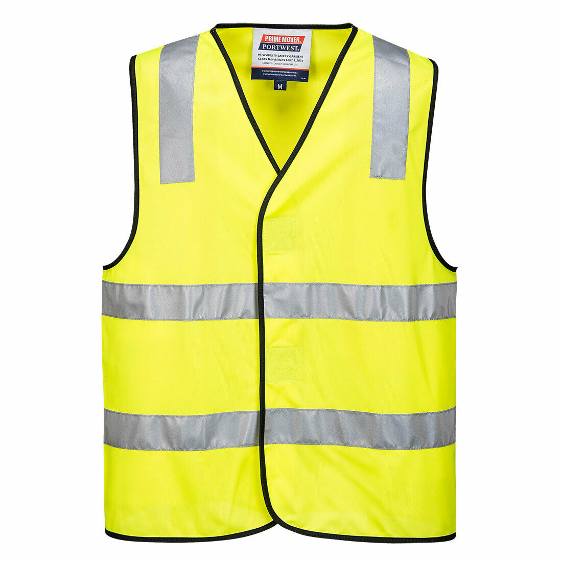 Portwest Day/Night Vest 2 Tone Hi Vis Relfective Taped Work Safety MV102-Collins Clothing Co