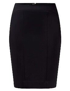 NNT Womens Ponte Knit Pencil Skirt Business Soft Comfortable Skirt CAT2JG-Collins Clothing Co