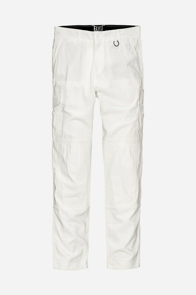Mens Elwood Work Utility Pants Knee Panels Canvas Tradie Phone Pocket EWD101-Collins Clothing Co