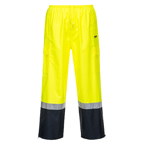 Portwest Wet Weather Cargo Pants 2 Tone Reflective Work Safety MP200-Collins Clothing Co