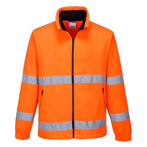 Portwest Hi-Vis Essential Polar Fleece 2 Tone Zip Reflective Work Safety F250-Collins Clothing Co