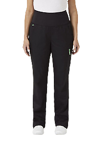 NNT Womens Curie Rollup Waist Scrub Pant Straight Leg Business Pant CAT3NR-Collins Clothing Co