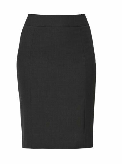 NNT Womens Business Stretch Wool Blend Panel Pencil Skirt Wool Blend  CAT2MG-Collins Clothing Co
