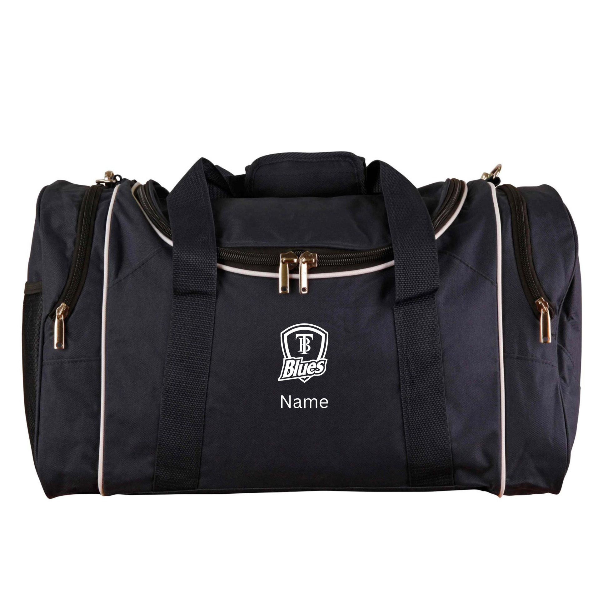 Tumby Bay Blues Winning Spirit Travel Navy Bag Embroidered Logo + Personalised Embroidered Name-Collins Clothing Co