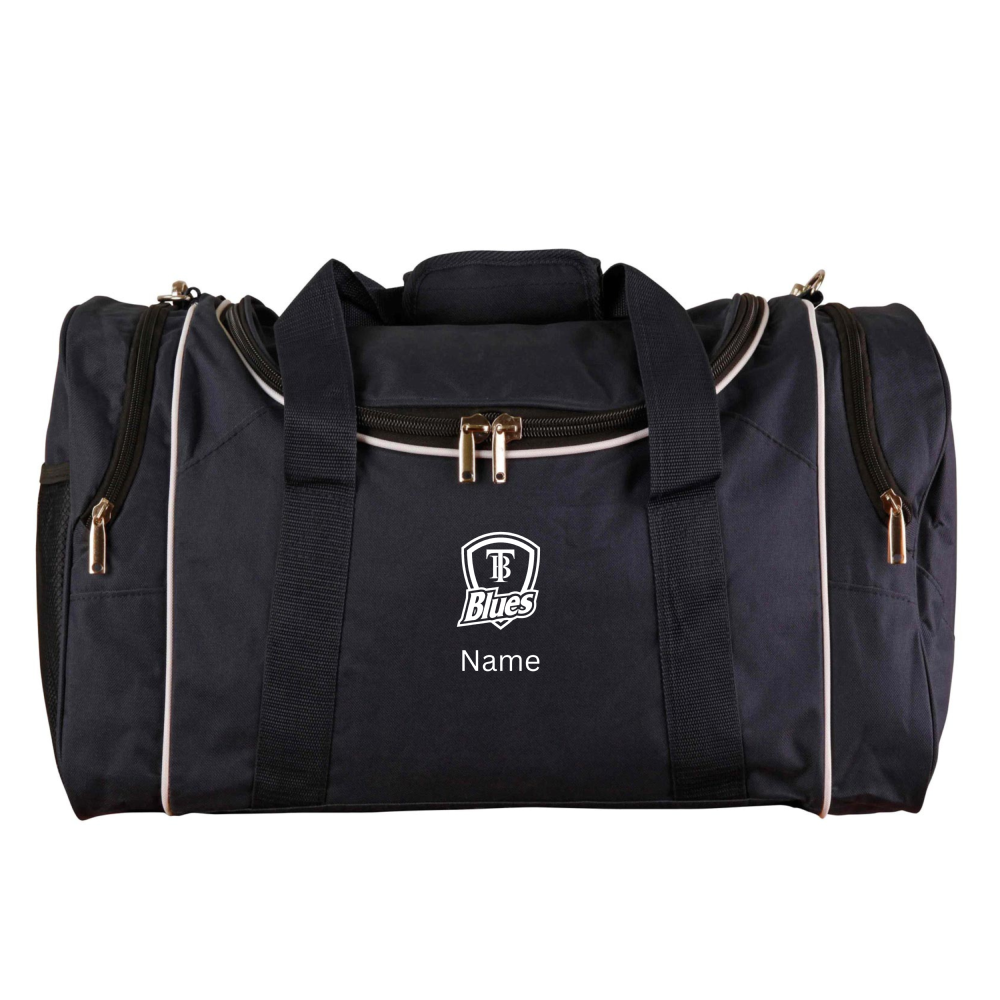Tumby Bay Blues Winning Spirit Travel Navy Bag Embroidered Logo + Personalised Embroidered Name-Collins Clothing Co