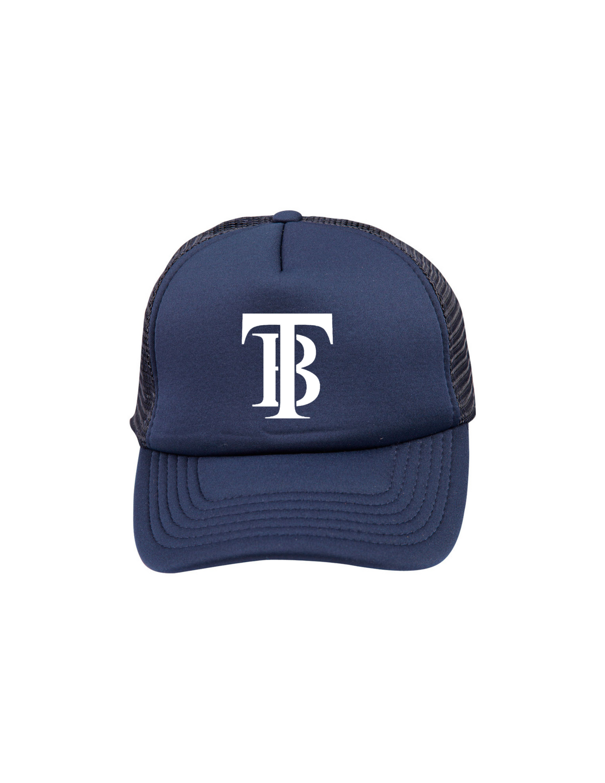 Tumby Bay TB Embroidered 3D Trucker Cap Navy-Collins Clothing Co
