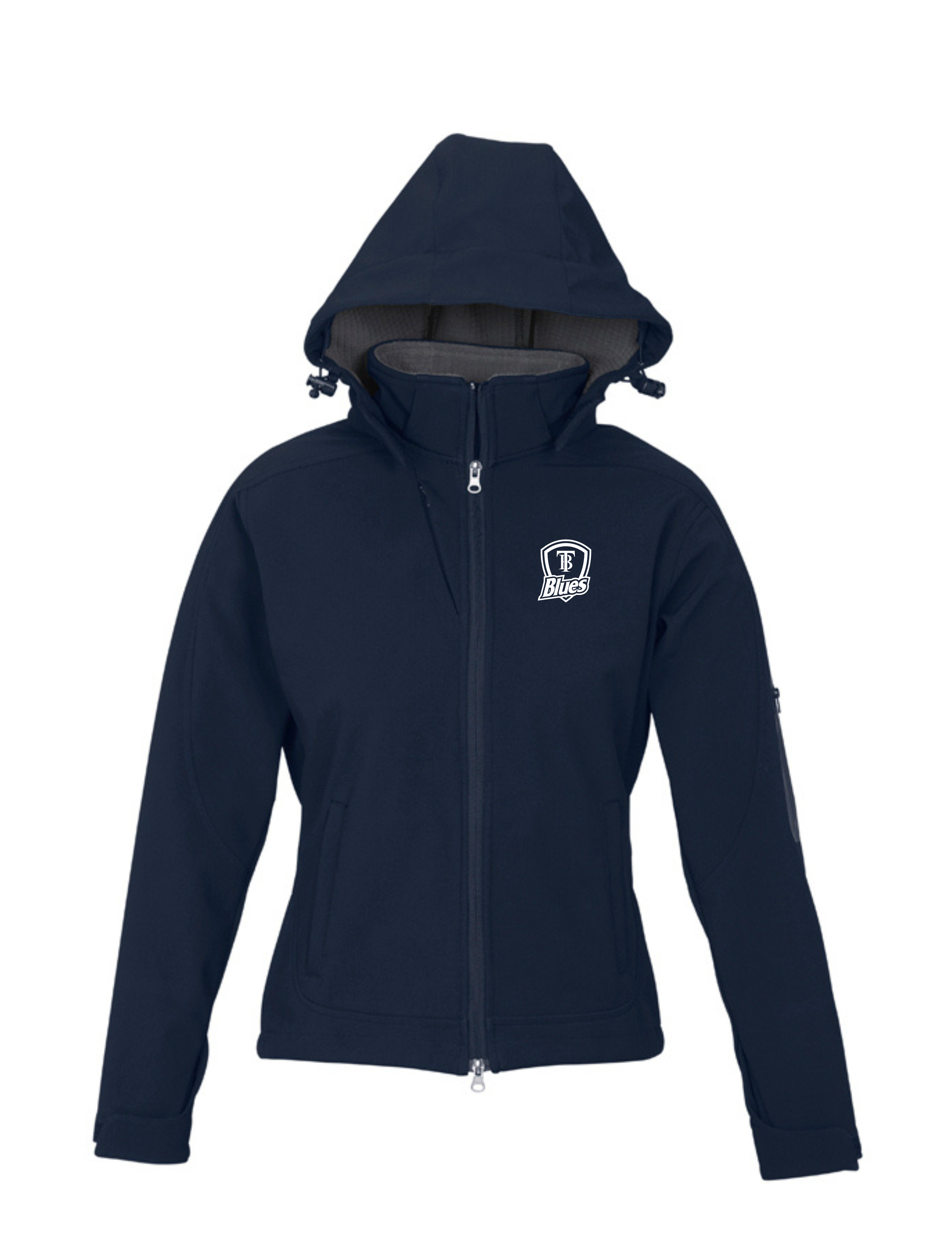 Tumby Bay Blues Ladies Summit Jacket Logo Embroidered Navy J10920-Collins Clothing Co