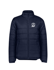 Tumby Bay Blues Alpine Mens Puffer Jacket Logo Embroidered Navy J212M-Collins Clothing Co