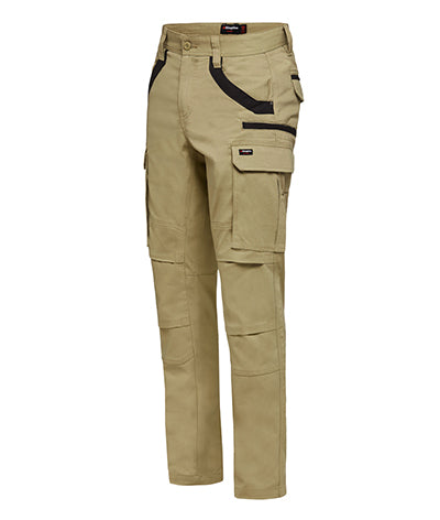 KingGee Mens Tradies Stretch Cargo Pants Durable Cotton Tough Safety Work K69860-Collins Clothing Co